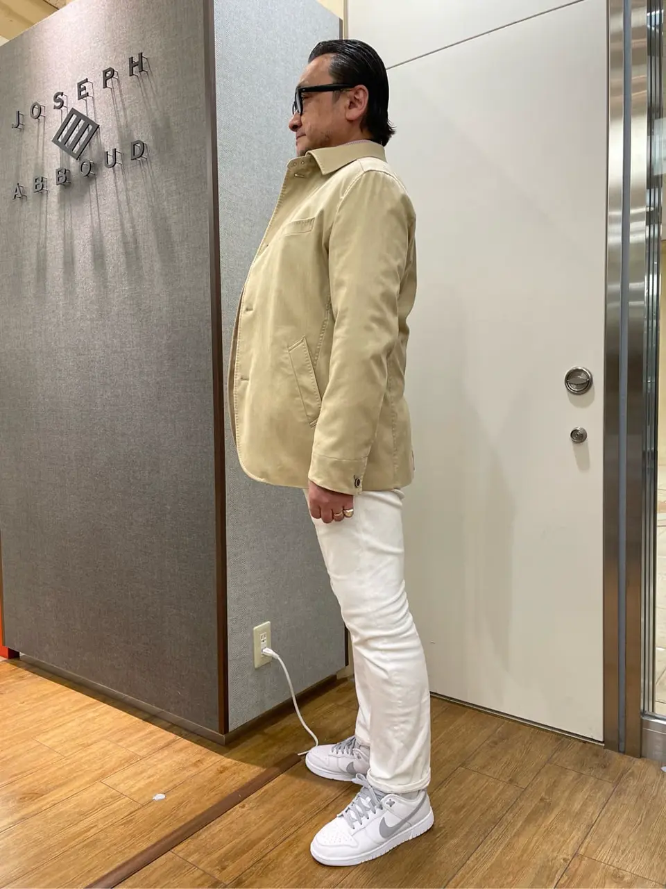 JOSEPH ABBOUD 辰見 コーディネート画像