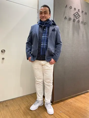JOSEPH ABBOUD 辰見 コーディネート画像