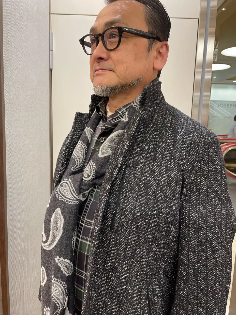 JOSEPH ABBOUD 辰見 コーディネート画像