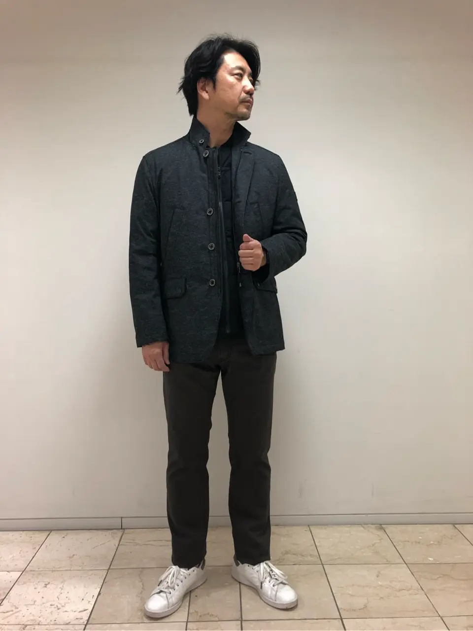 JOSEPH ABBOUD 植岡 コーディネート画像