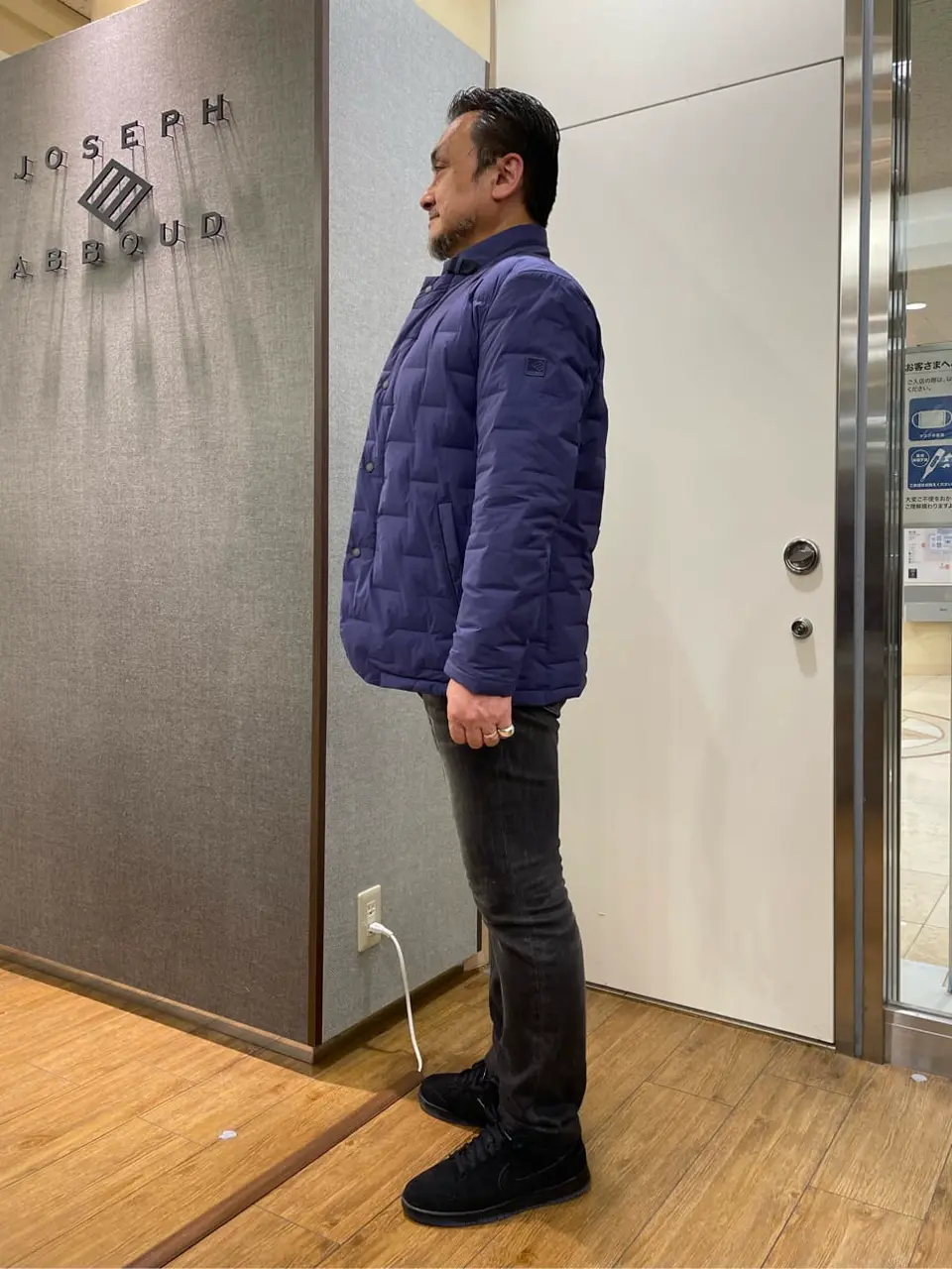 JOSEPH ABBOUD 辰見 コーディネート画像