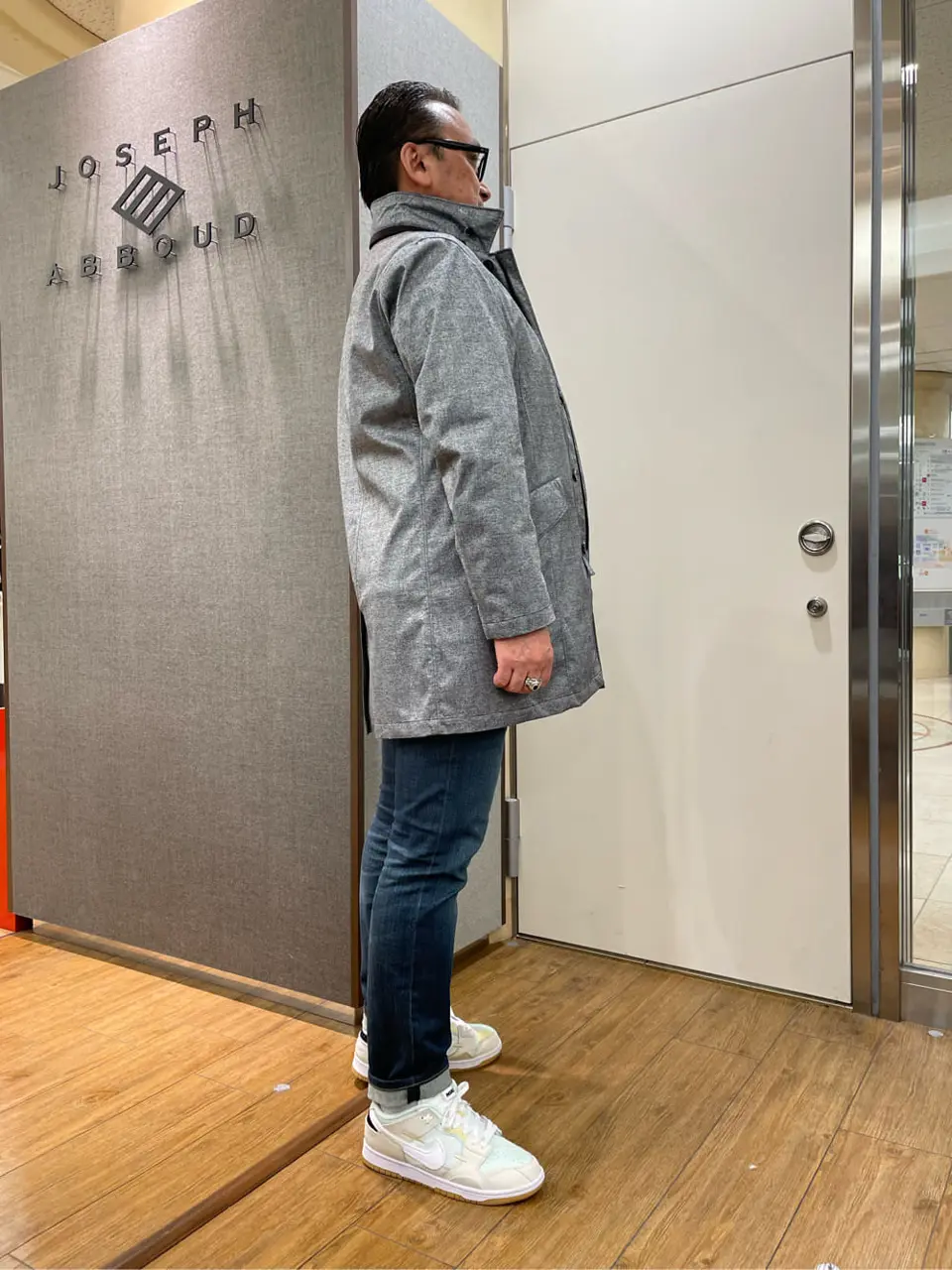 JOSEPH ABBOUD 辰見 コーディネート画像