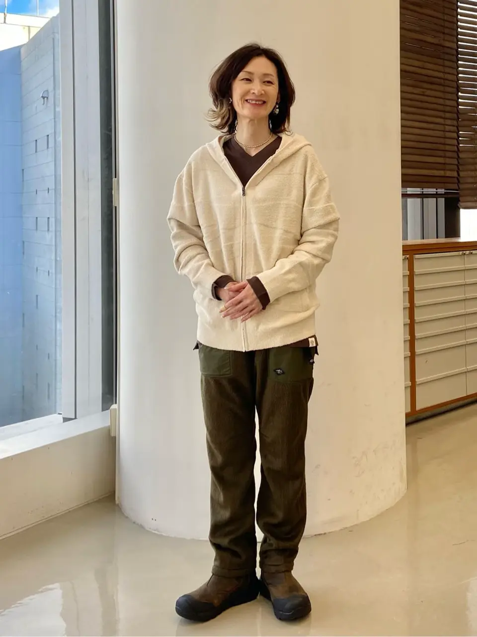  たかい　かおり コーディネート画像