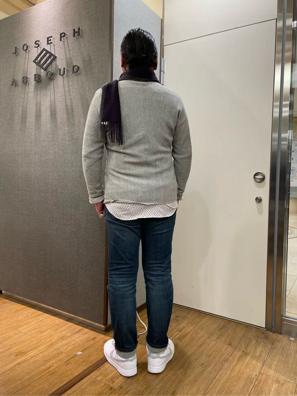 JOSEPH ABBOUD 辰見 コーディネート画像