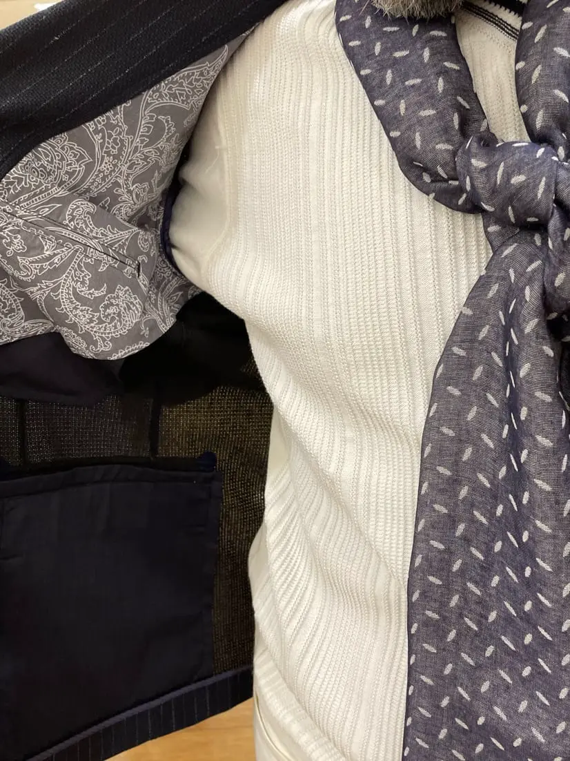 JOSEPH ABBOUD 辰見 コーディネート画像