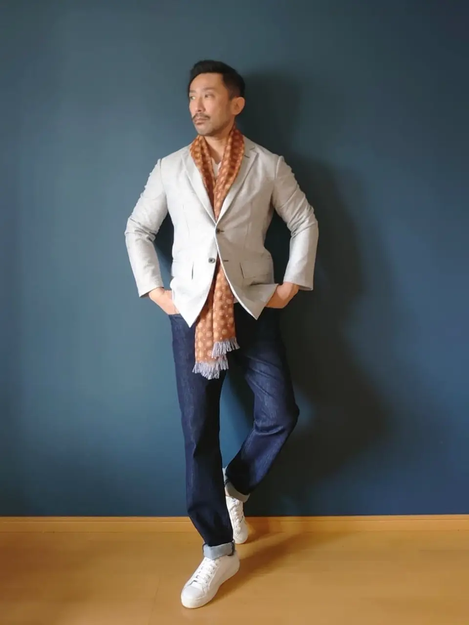 JOSEPH ABBOUD 安東 コーディネート画像