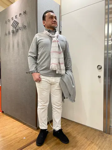 JOSEPH ABBOUD 辰見 コーディネート画像