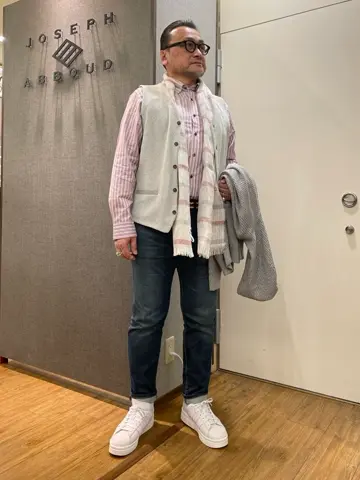 JOSEPH ABBOUD 辰見 コーディネート画像