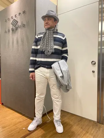 JOSEPH ABBOUD 辰見 コーディネート画像