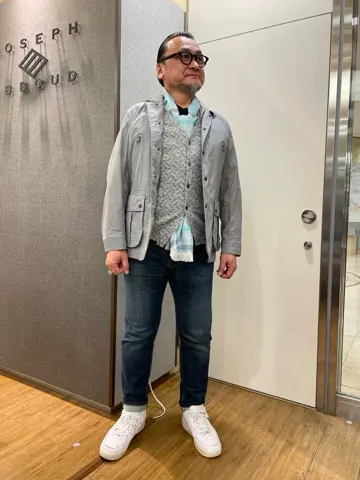 JOSEPH ABBOUD 辰見 コーディネート画像