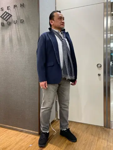 JOSEPH ABBOUD 辰見 コーディネート画像