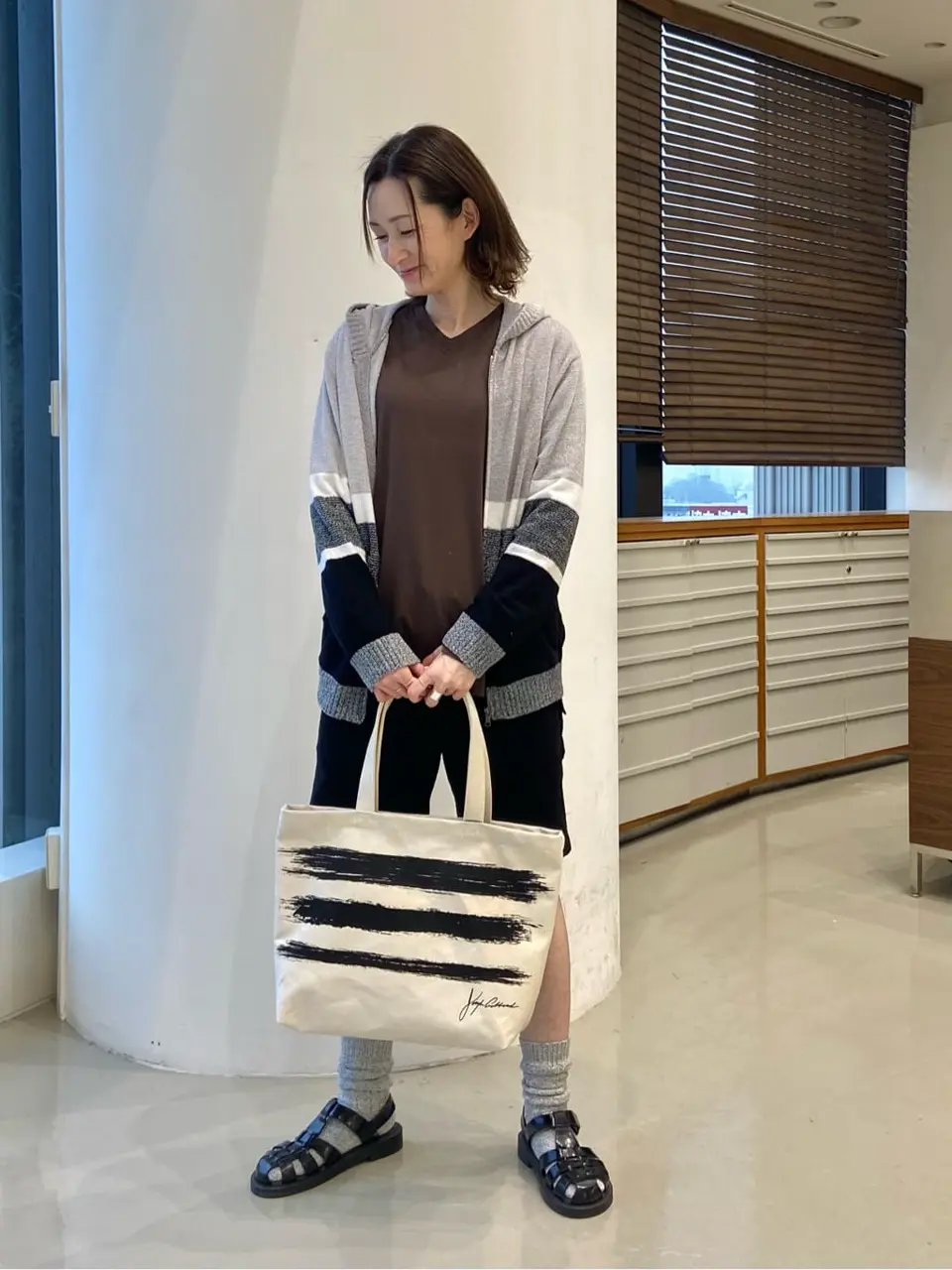  たかい　かおり コーディネート画像