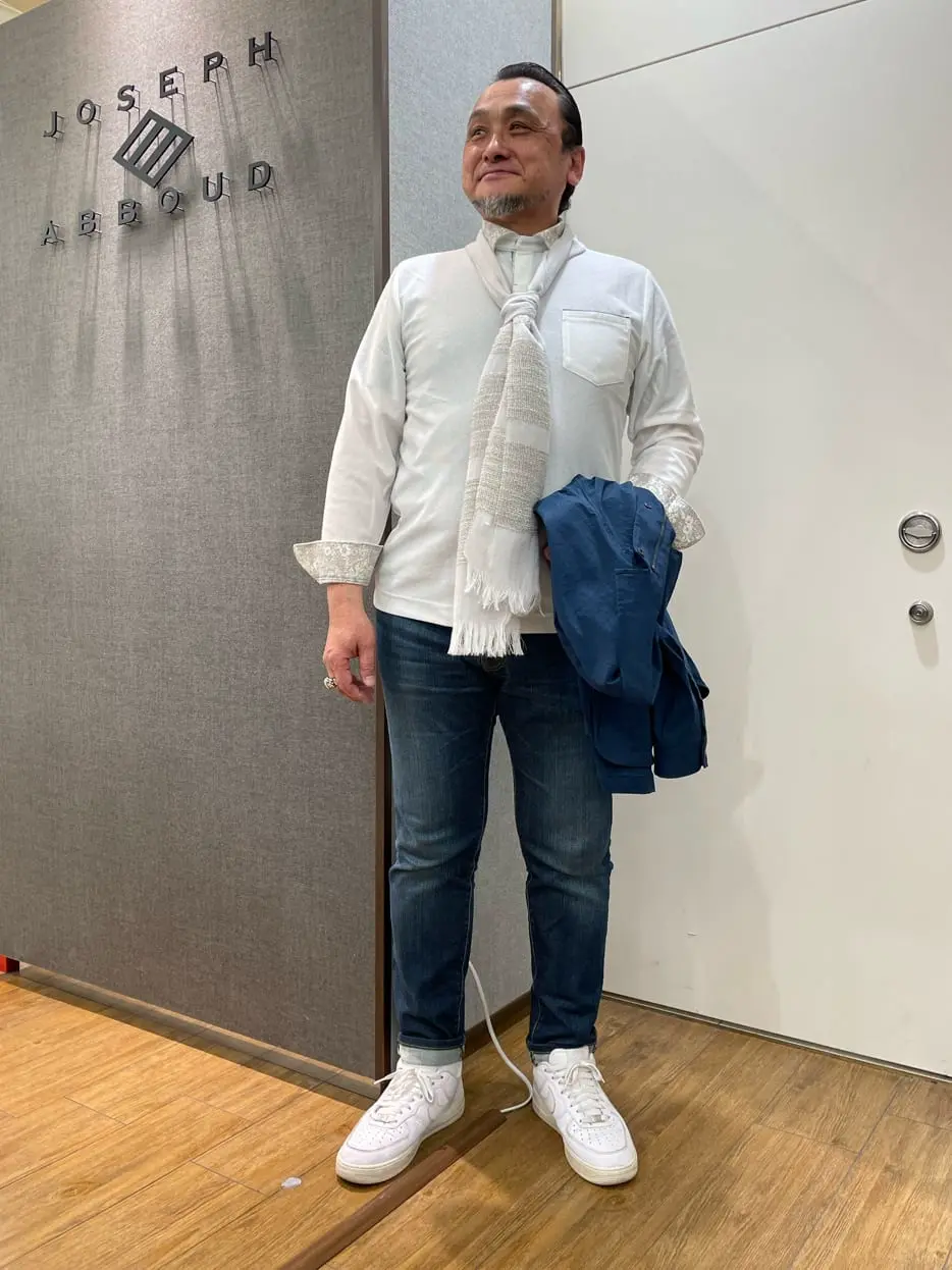 JOSEPH ABBOUD 辰見 コーディネート画像