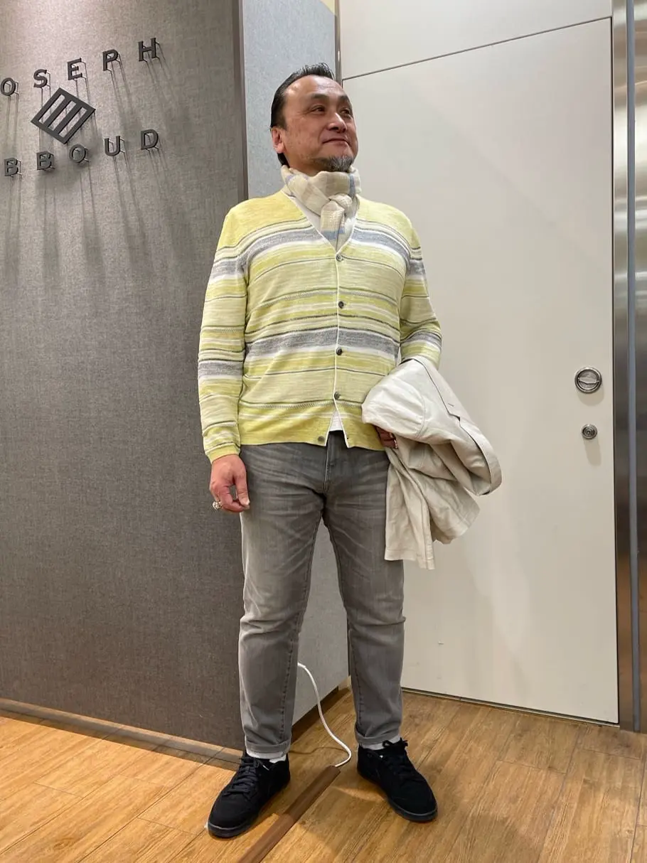 JOSEPH ABBOUD 辰見 コーディネート画像