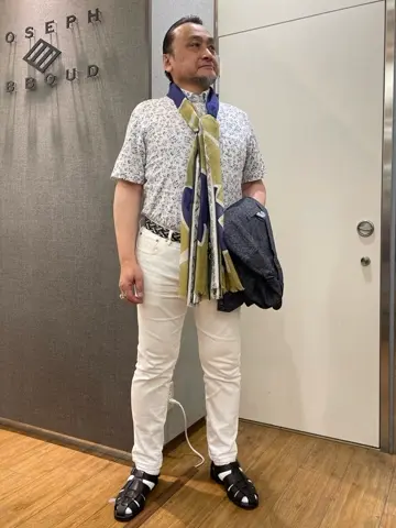 JOSEPH ABBOUD 辰見 コーディネート画像