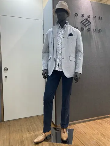 JOSEPH ABBOUD 丈六 コーディネート画像