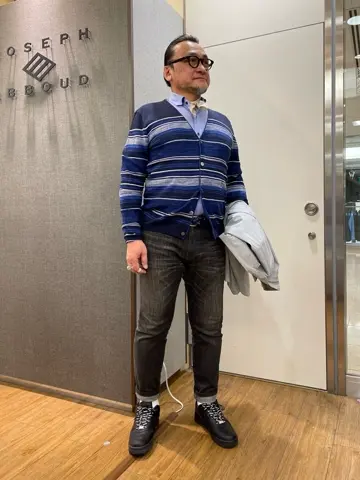 JOSEPH ABBOUD 辰見 コーディネート画像