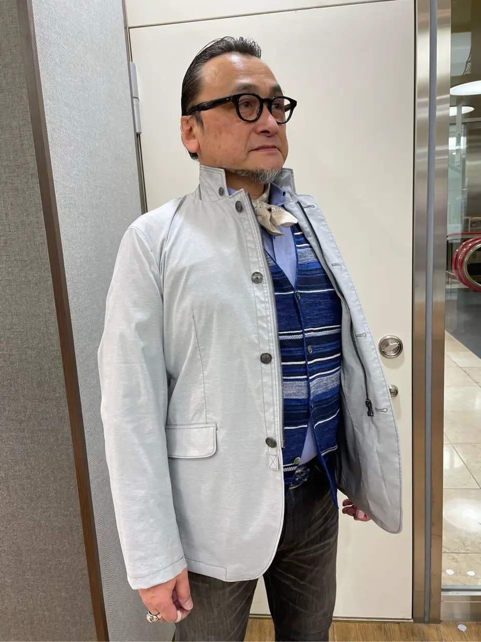 JOSEPH ABBOUD 辰見 コーディネート画像