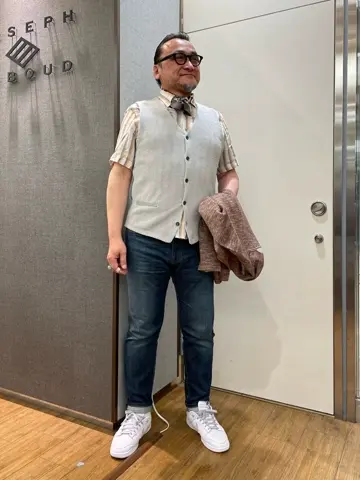 JOSEPH ABBOUD 辰見 コーディネート画像