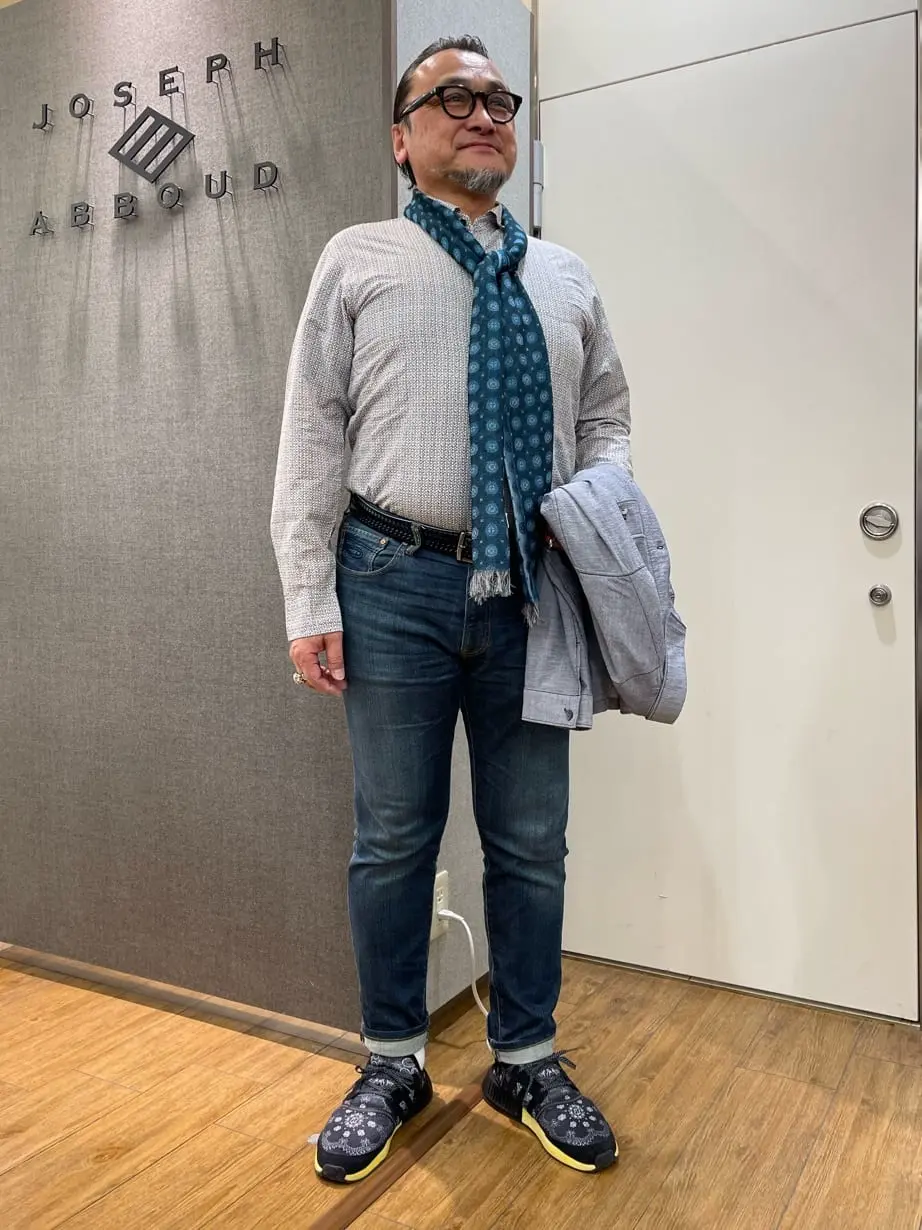 JOSEPH ABBOUD 辰見 コーディネート画像