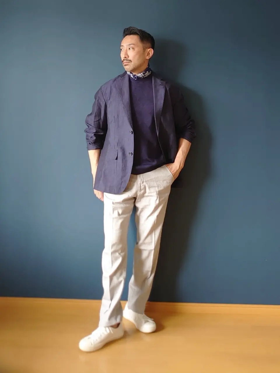 JOSEPH ABBOUD 安東 コーディネート画像