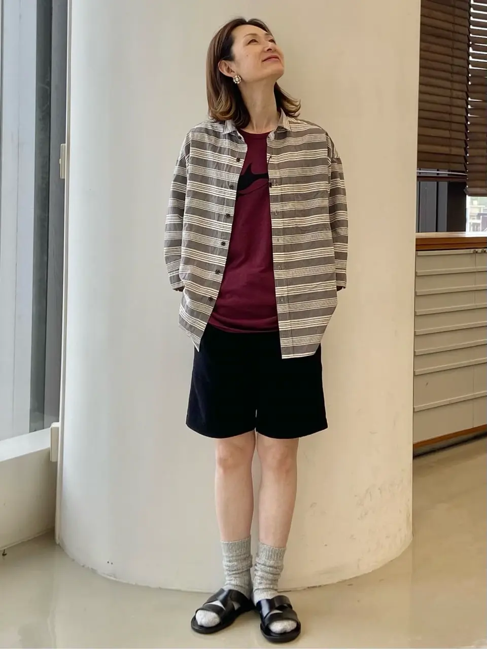  たかい　かおり コーディネート画像