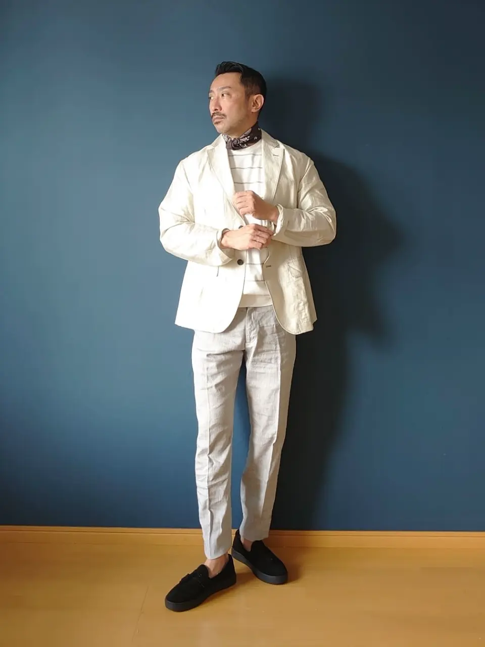 JOSEPH ABBOUD 安東 コーディネート画像