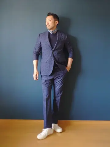 JOSEPH ABBOUD 安東 コーディネート画像