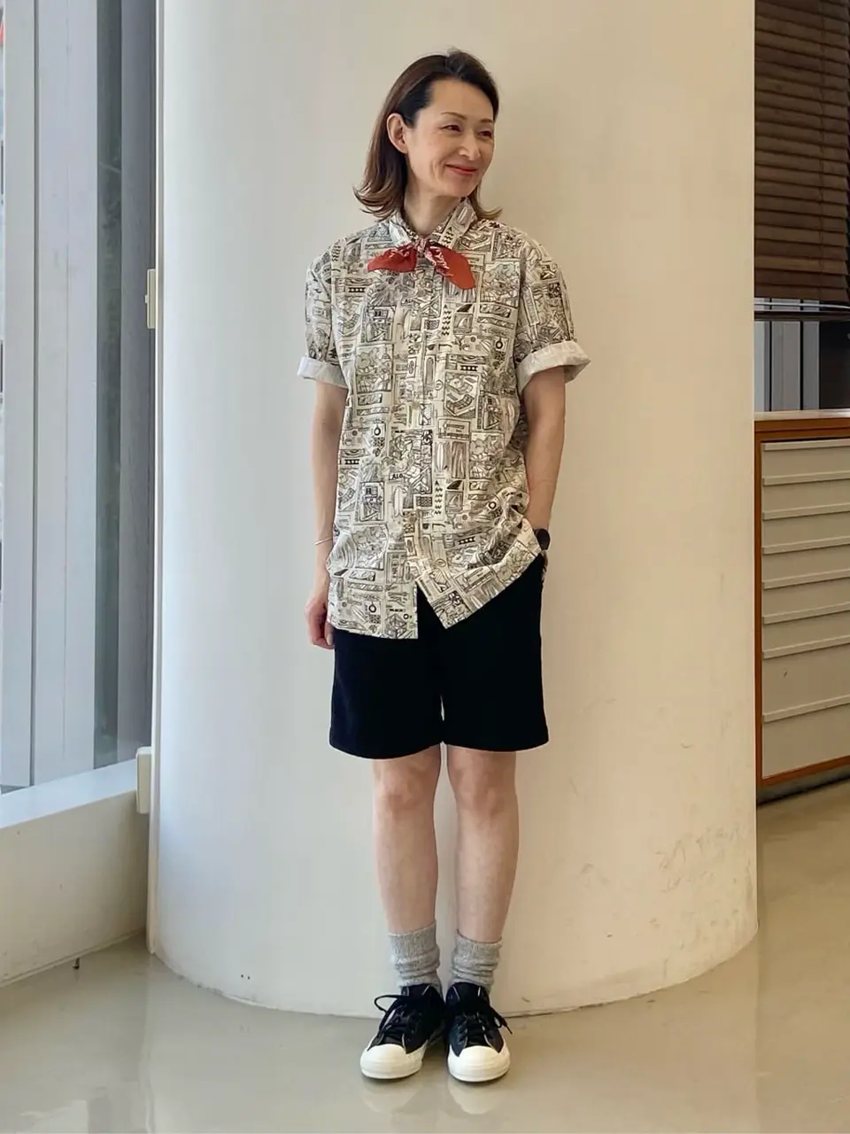  たかい　かおり コーディネート画像