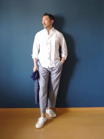 JOSEPH ABBOUD 安東 コーディネート画像