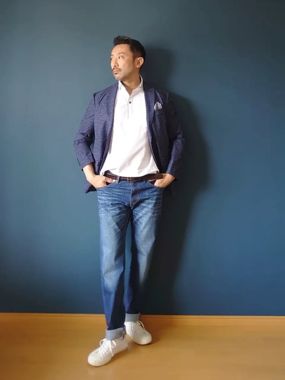 JOSEPH ABBOUD 安東 コーディネート画像