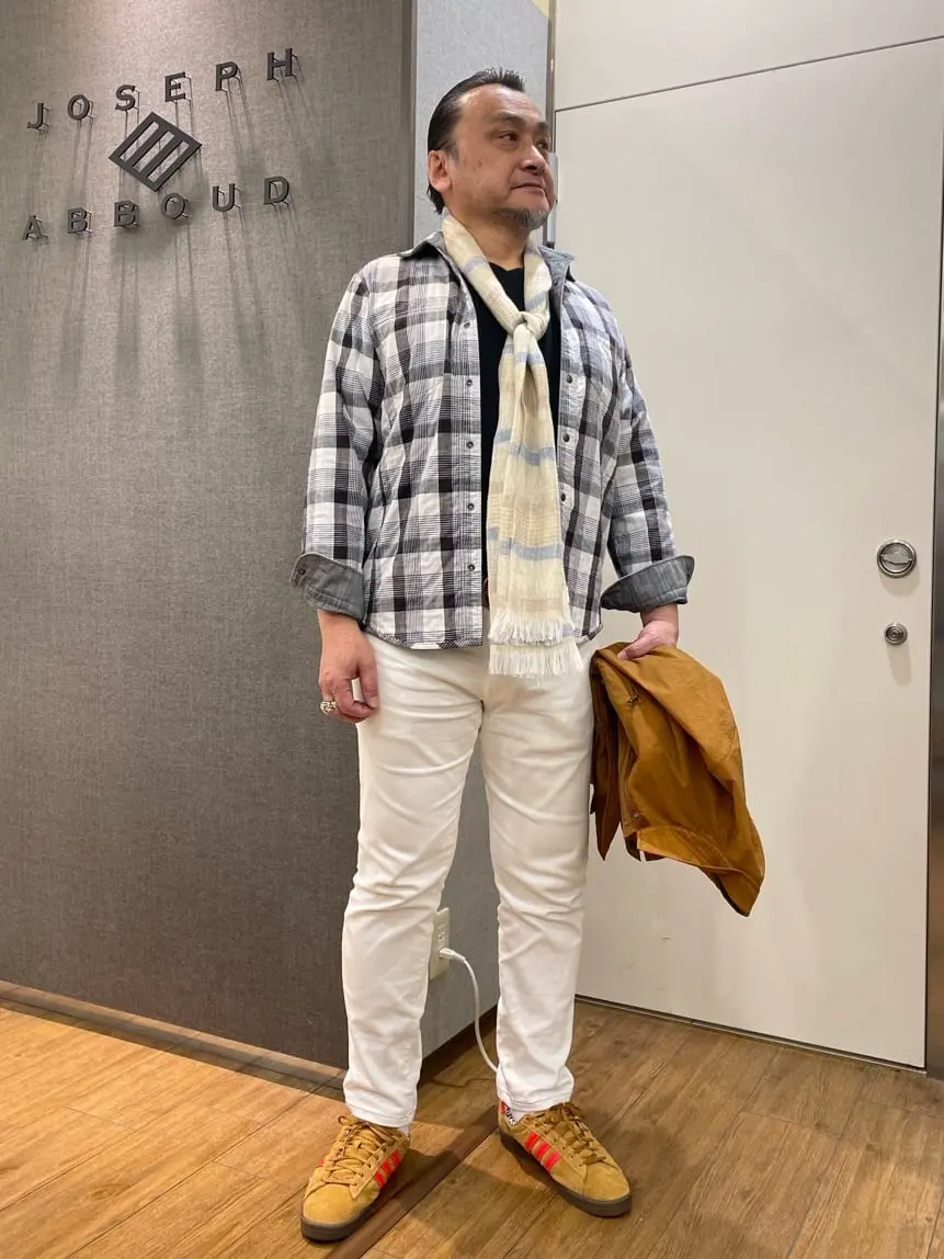 JOSEPH ABBOUD 辰見 コーディネート画像