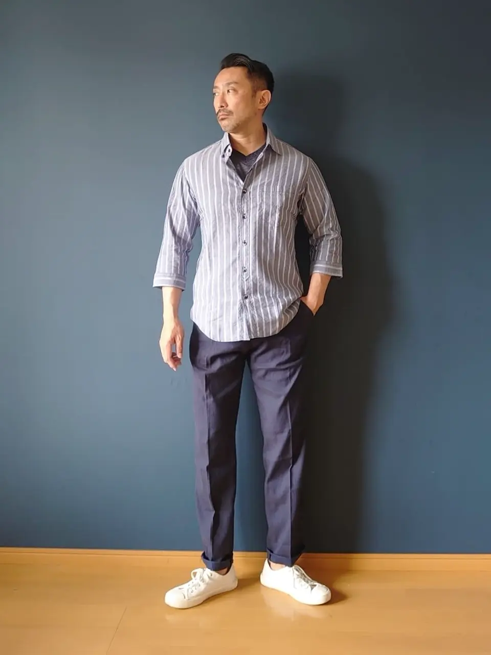 JOSEPH ABBOUD 安東 コーディネート画像