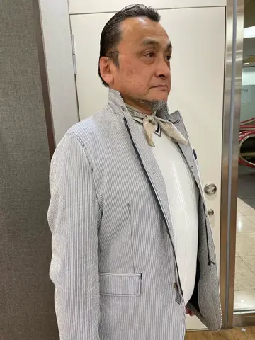 JOSEPH ABBOUD 辰見 コーディネート画像