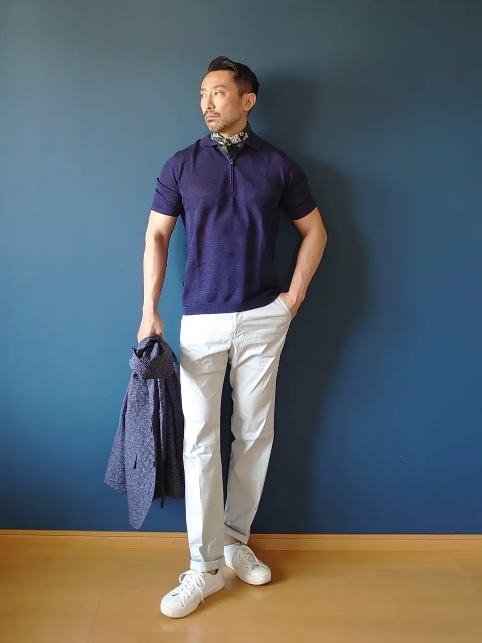 JOSEPH ABBOUD 安東 コーディネート画像