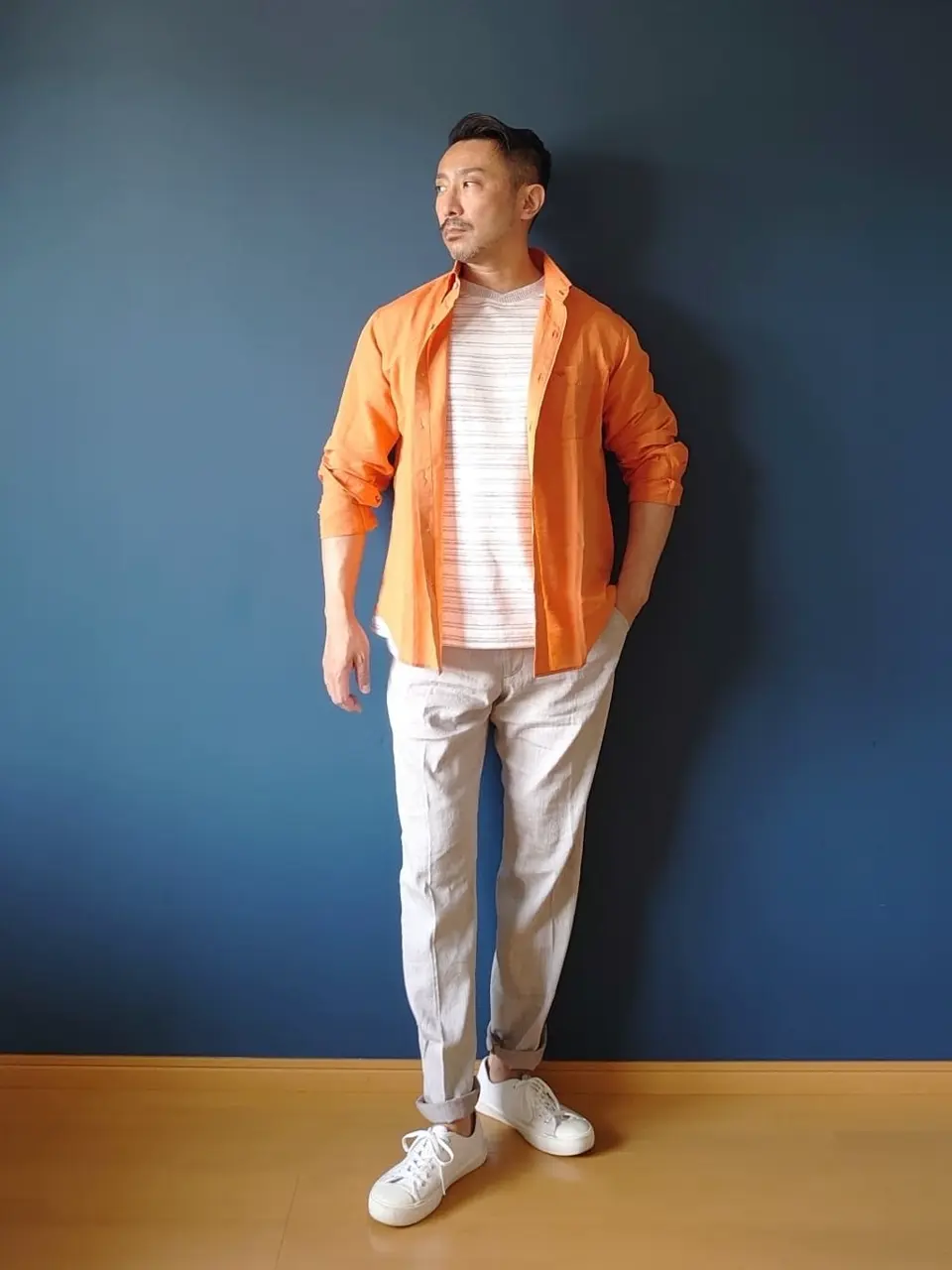 JOSEPH ABBOUD 安東 コーディネート画像