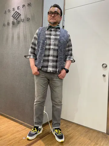JOSEPH ABBOUD 辰見 コーディネート画像