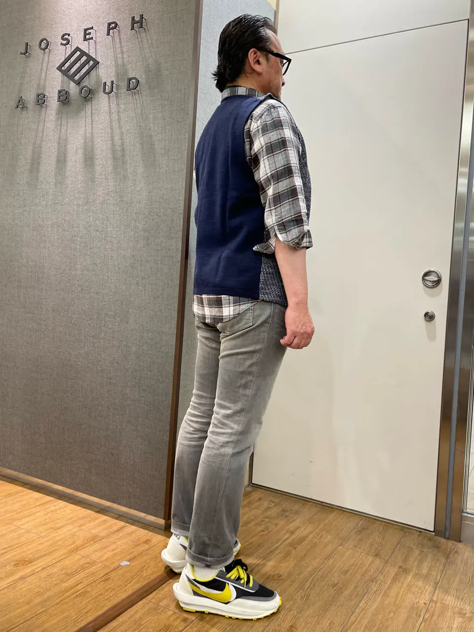 JOSEPH ABBOUD 辰見 コーディネート画像