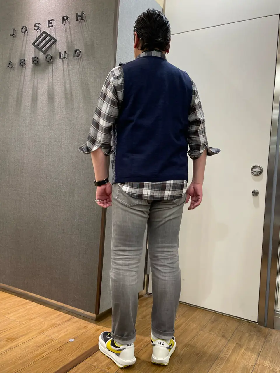 JOSEPH ABBOUD 辰見 コーディネート画像