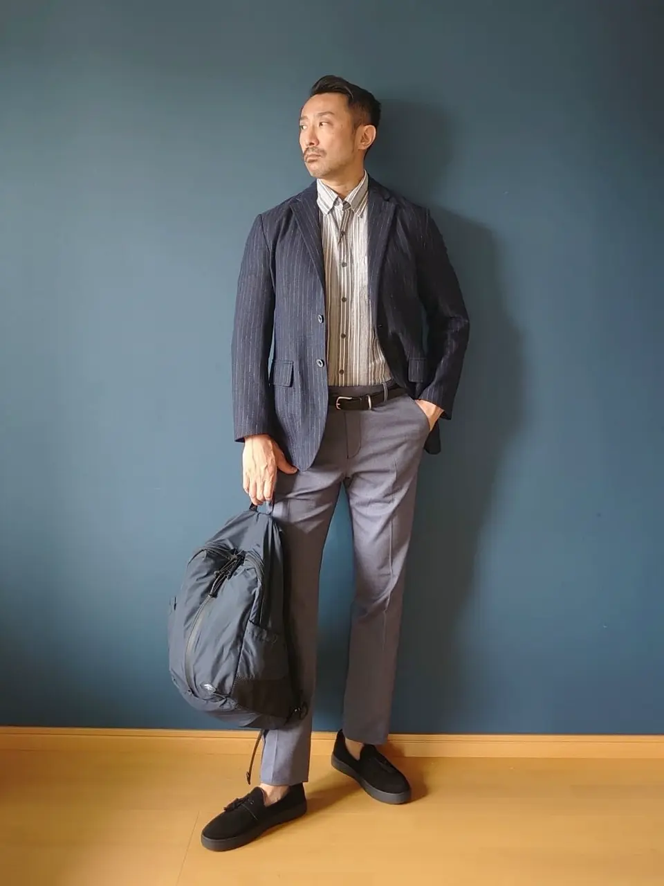 JOSEPH ABBOUD 安東 コーディネート画像