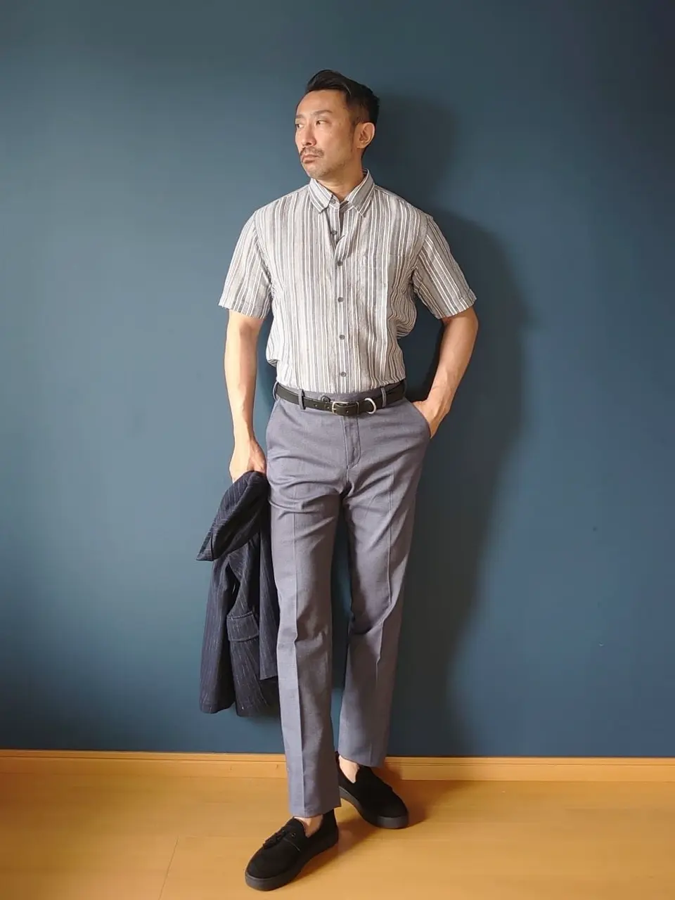 JOSEPH ABBOUD 安東 コーディネート画像