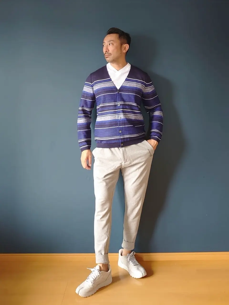 JOSEPH ABBOUD 安東 コーディネート画像