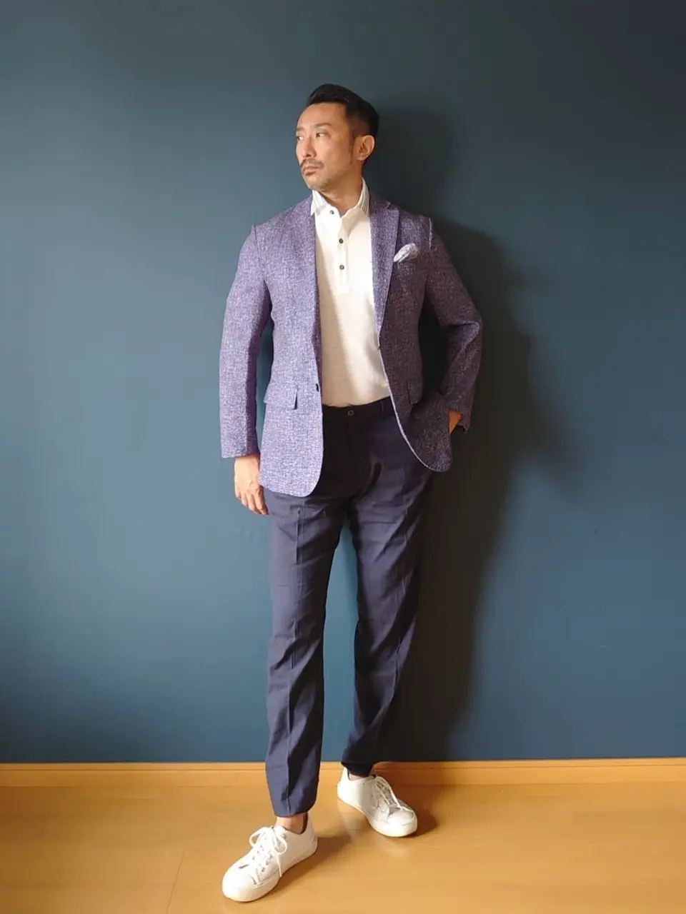 JOSEPH ABBOUD 安東 コーディネート画像