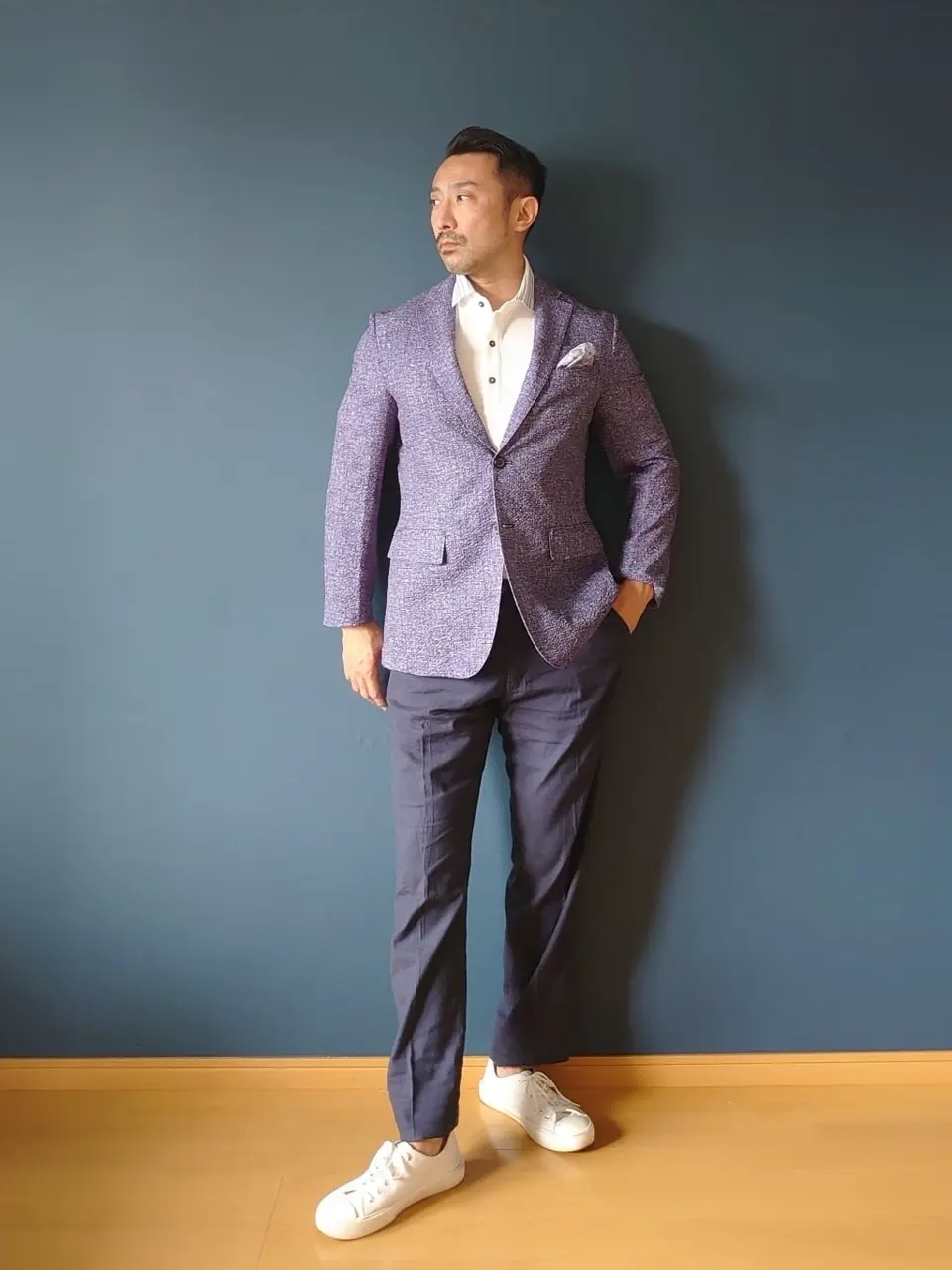 JOSEPH ABBOUD 安東 コーディネート画像