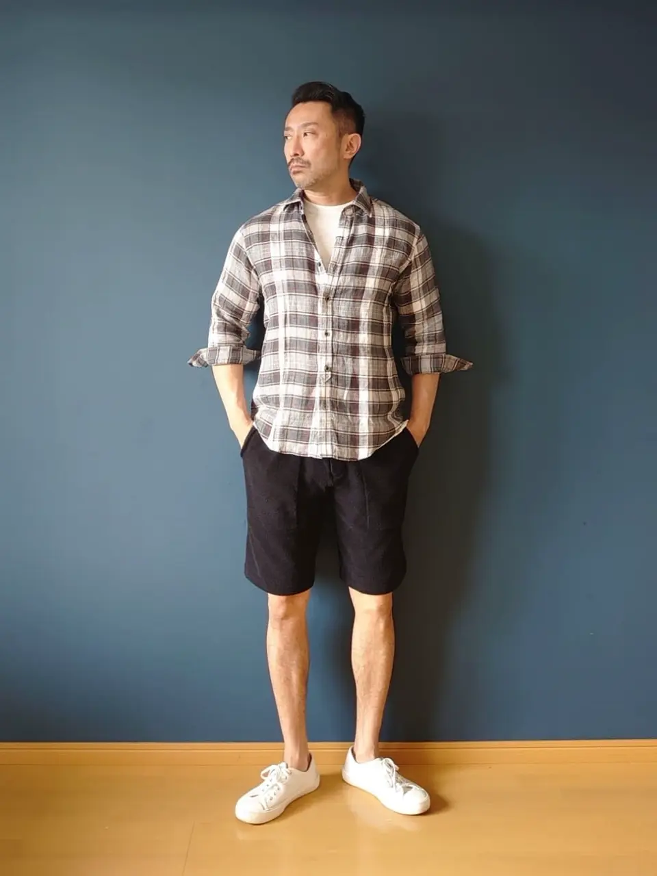 JOSEPH ABBOUD 安東 コーディネート画像