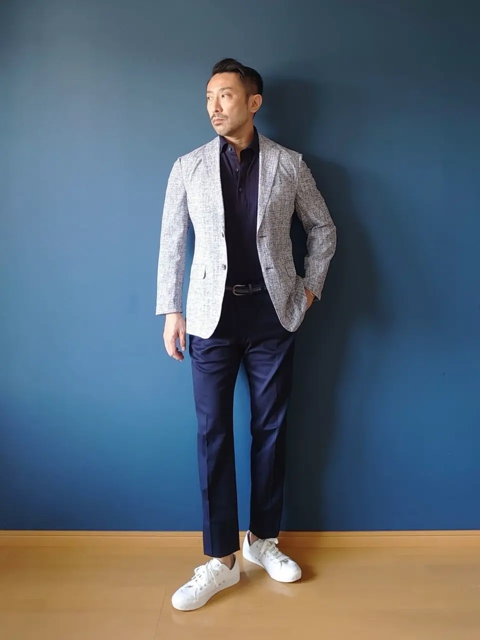 JOSEPH ABBOUD 安東 コーディネート画像