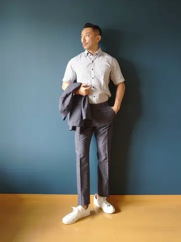 JOSEPH ABBOUD 安東 コーディネート画像