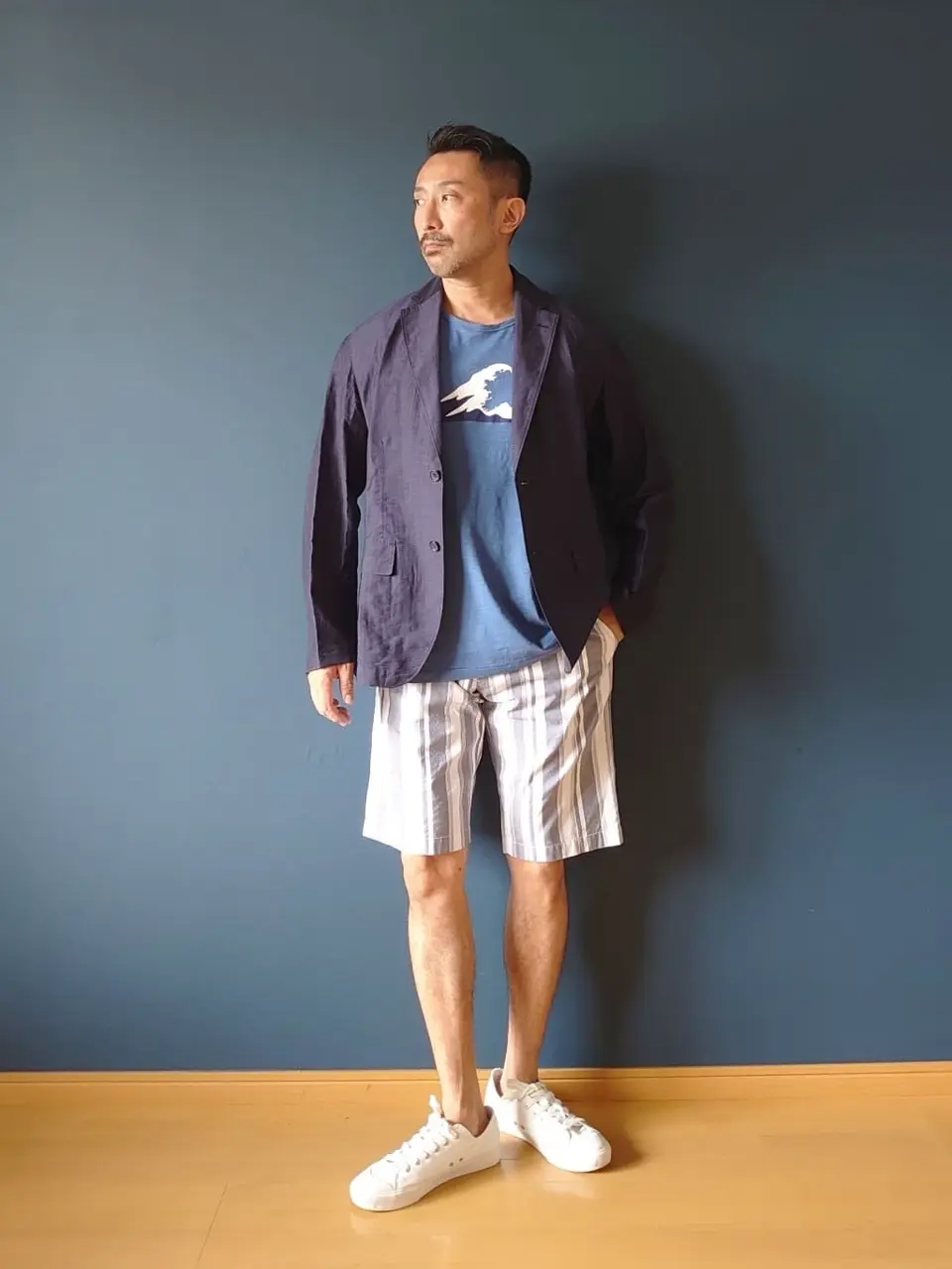 JOSEPH ABBOUD 安東 コーディネート画像