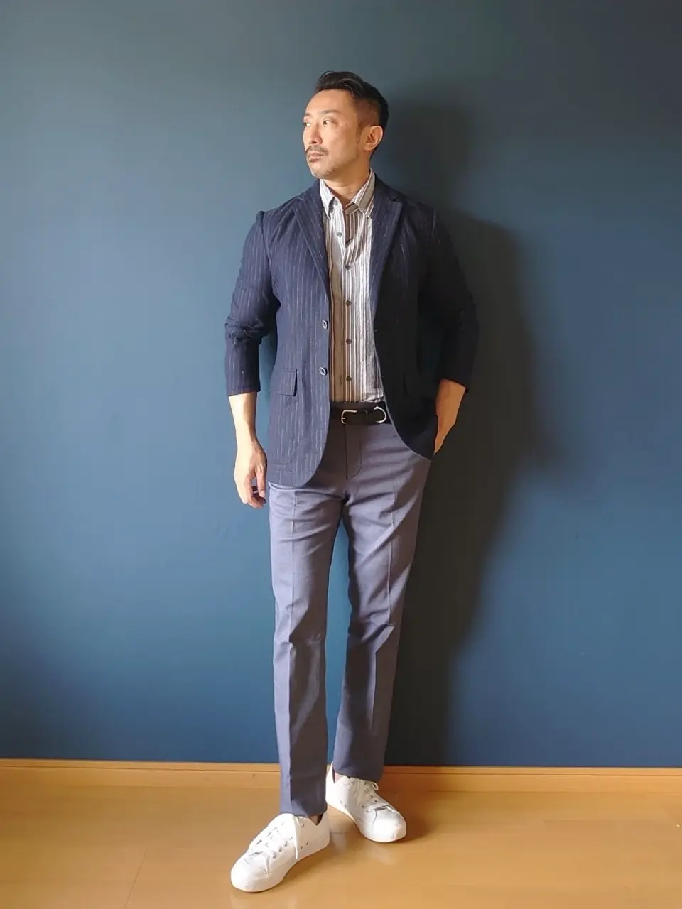 JOSEPH ABBOUD 安東 コーディネート画像