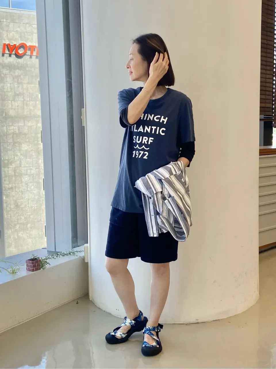  たかい　かおり コーディネート画像